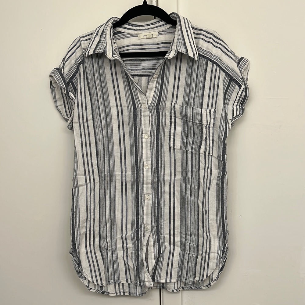 Striped Linen Shirt